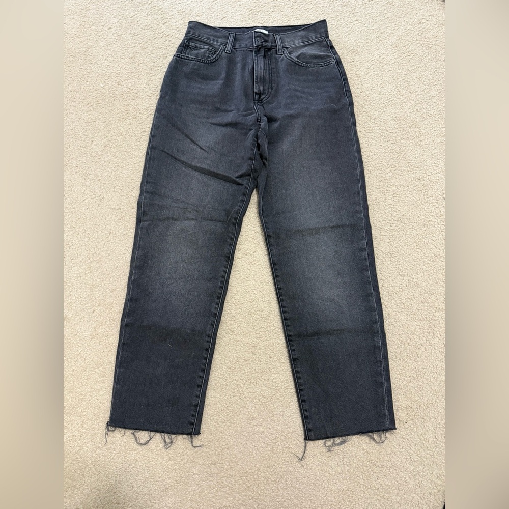 Forever 21 women’s Dark Gray Straight Jeans